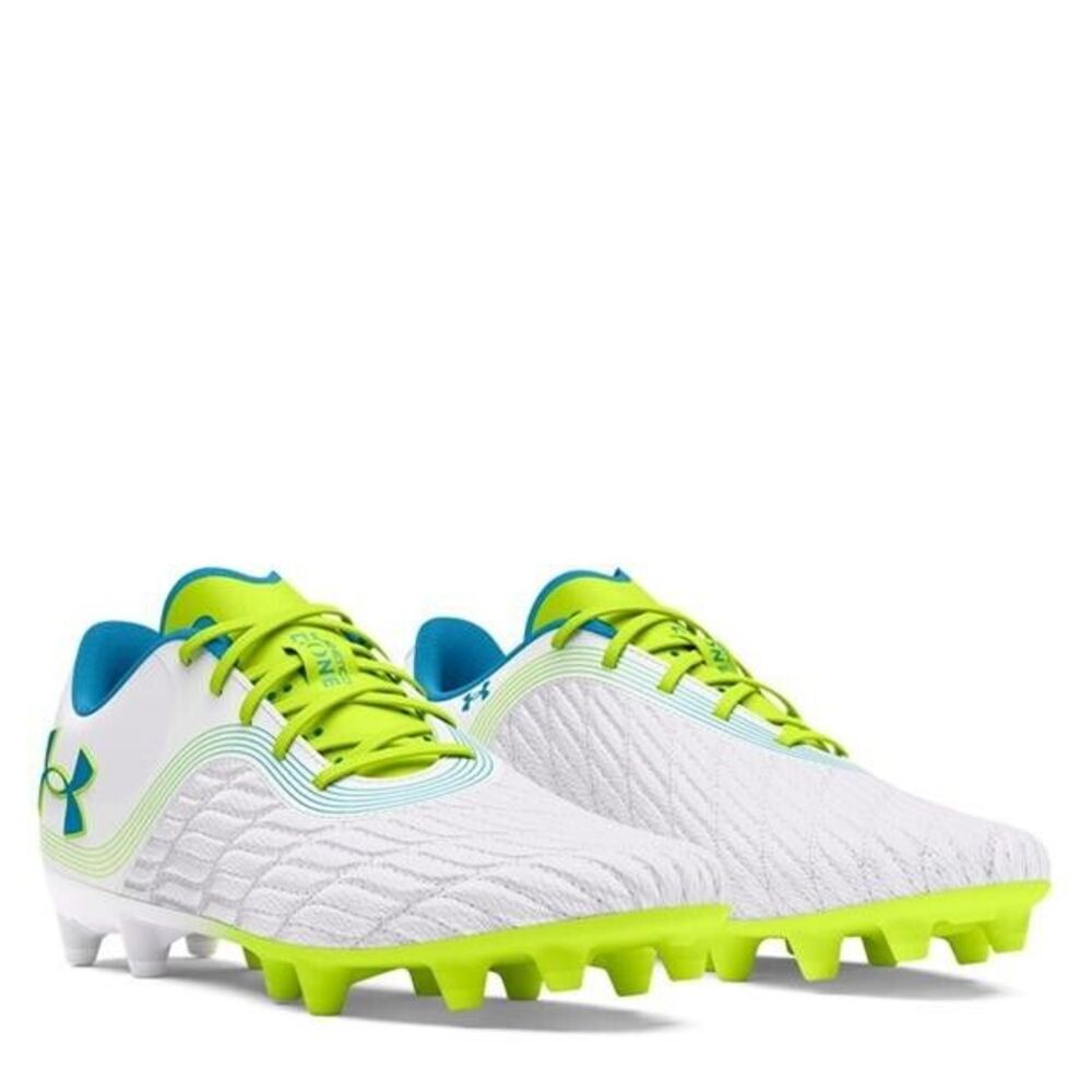 Under Armour Magnetico Pro 3 FG Women Soccer Cleats Size 7 White 3027497-101 New